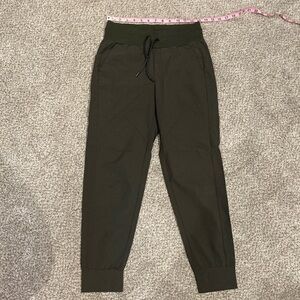CRZ YOGA Olive Green High-Waist Active Leggings